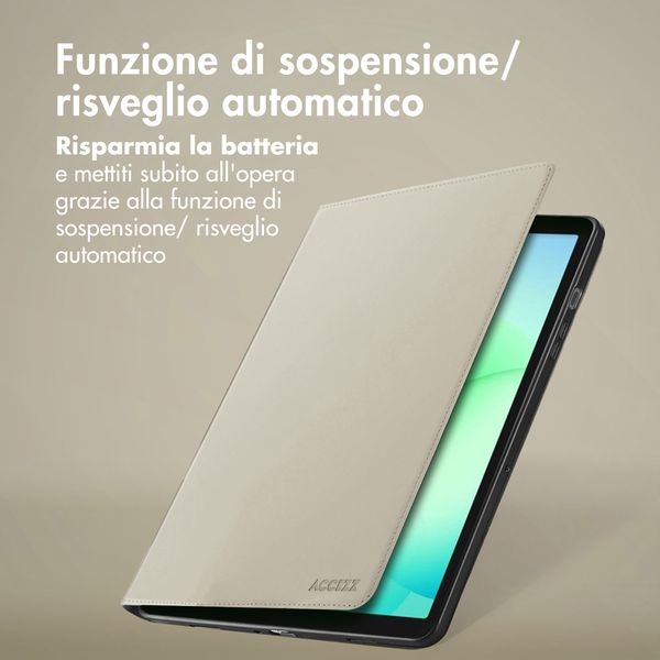 Accezz Cover Tablet Classica Samsung Galaxy Tab A11 - Greige