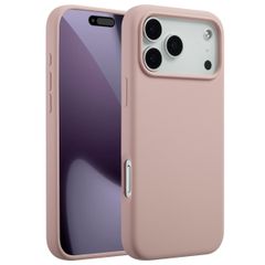 Accezz Cover in silicone liquido con MagSafe Apple iPhone 17 Pro Max - Rosa