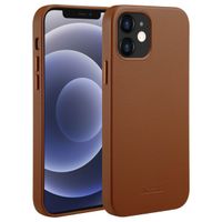 Accezz Cover in Pelle con MagSafe Apple iPhone 12 (Pro) - Sienna Brown