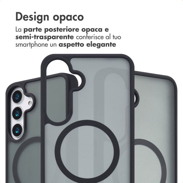 imoshion Cover posteriore Color Guard con MagSafe Samsung Galaxy S25 Plus - Nero