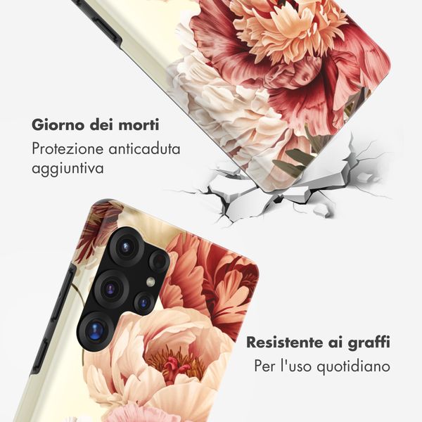 Selencia Cover posteriore Vivid con MagSafe Samsung Galaxy S26 - Vintage Peony