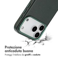 Accezz Cover in Pelle con MagSafe Apple iPhone 17 Pro Max - Cedar Green