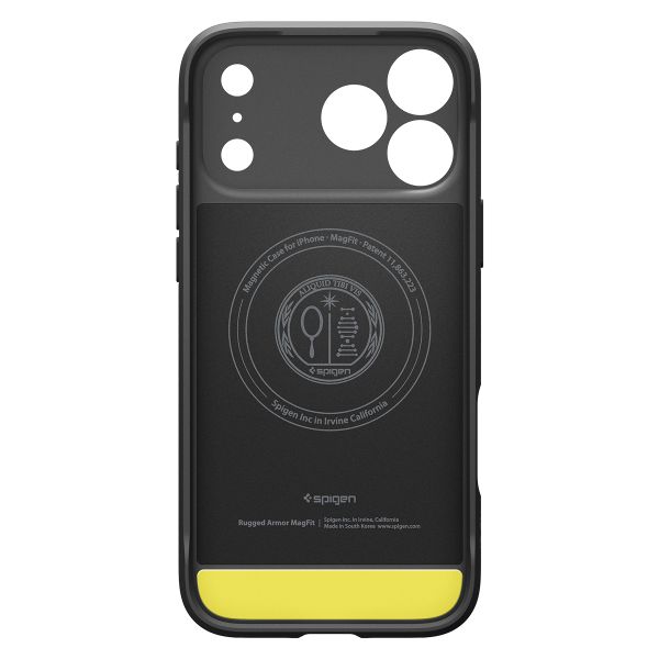 Spigen Cover Rugged Armor con MagSafe Apple iPhone 18 Pro / 17 Pro - Matte Black