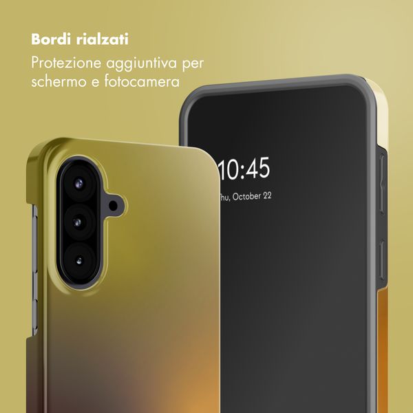 Selencia Cover Posteriore Vivid Samsung Galaxy A57 (5G) - Gradient Olive Dust