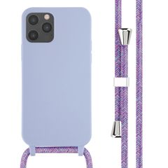 imoshion Cover in Silicone con Cordino Apple iPhone 12 (Pro) - Viola