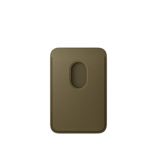 Apple FineWoven Wallet MagSafe con funzione 'Dov'è?' - Dark Olive