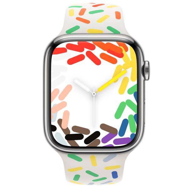 Apple Cinturino sportivo Apple Watch | 44/45/46/49 mm - Taglia S/M - Pride Edition
