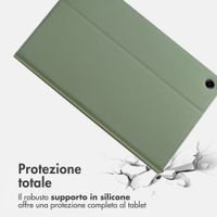 Accezz Cover Tablet Classica Samsung Galaxy Tab A9 Plus - Verde