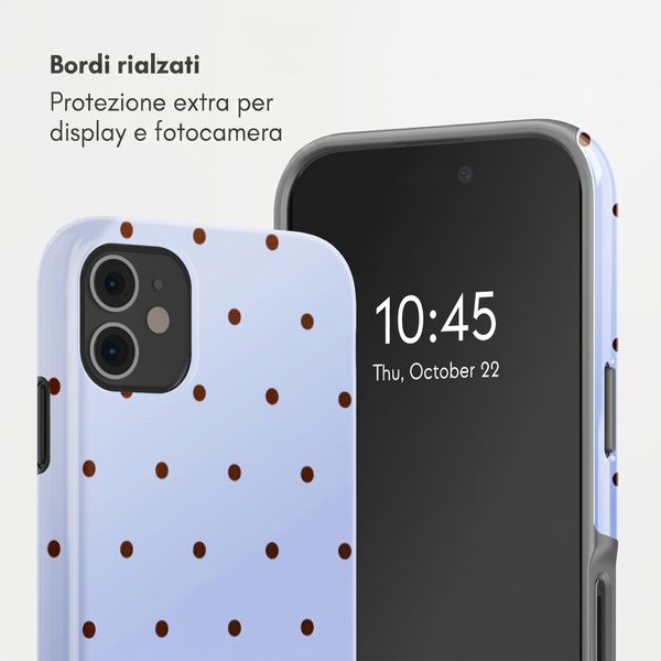 Selencia Cover Posteriore Vivid Apple iPhone 11 - Happy Dots Digital Sky