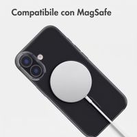 Accezz Lite custodia posteriore con MagSafe Apple iPhone 16 - Smokey Clear