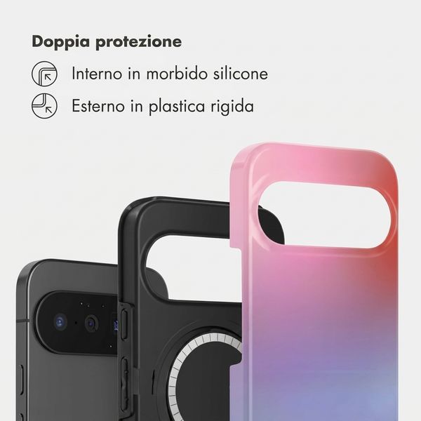 Selencia Cover posteriore Vivid con MagSafe Google Pixel 11 - Gradient Soft Blush