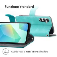 imoshion Cover a libro con Cordino Samsung Galaxy A16 - Turchese