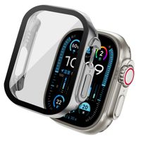 imoshion Cover rigida integrale lucida Apple Watch Ultra / Ultra 2 / Ultra 3 - 49 mm - Argento