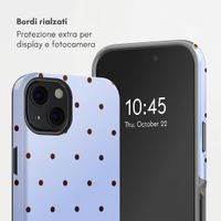 Selencia Cover posteriore Vivid con MagSafe Apple iPhone 13 - Happy Dots Digital Sky