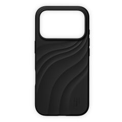 iDeal of Sweden Custodia Soft Swirl Silicone MagSafe Apple iPhone 17 Pro - Velvet Black