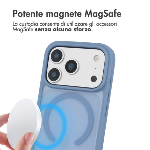 imoshion Cover posteriore Color Guard con MagSafe Apple iPhone 17 Pro - Azzurro