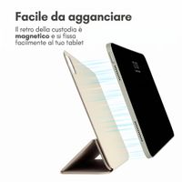 imoshion Custodia Magnetica a Libro Apple iPad Pro 11 (2025) M5 / (2024) M4 - Beige