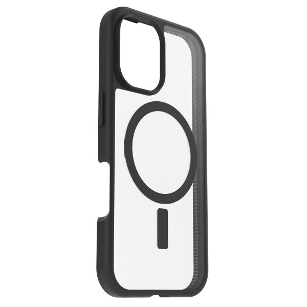 OtterBox React MagSafe Apple iPhone 16 - Black Crystal