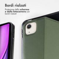 Accezz Cover Tablet Classica Apple iPad Air 13 pollici (2026) M4 / (2025) M3 / (2024) M2 - Verde