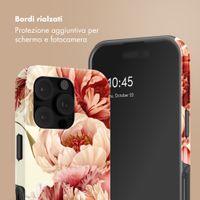 Selencia Cover posteriore Vivid con MagSafe Apple iPhone 16 Pro Max - Vintage Peony