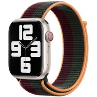 Apple Cinturino Sport Loop Apple Watch | 38/40/41/42 mm - Dark Cherry/Forest Green