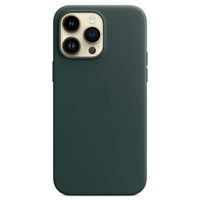 Apple Cover Posteriore in Pelle con MagSafe Apple iPhone 14 Pro Max - Forest Green