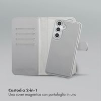 Selencia Libreria rimovibile Olyn con MagSafe Samsung Galaxy S24 FE - Grigio