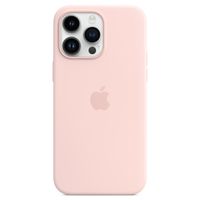 Apple Cover Posteriore in Silicone con MagSafe Apple iPhone 14 Pro Max - Chalk Pink
