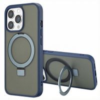 Accezz Cover con anello e supporto con MagSafe Apple iPhone 13 Pro - Blu