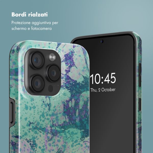 Selencia Cover posteriore Vivid con MagSafe Apple iPhone 15 Pro - Fresh Paint Green