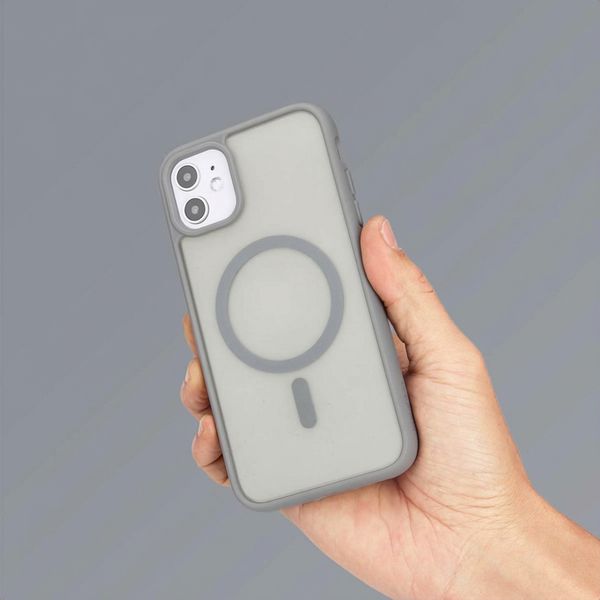 imoshion Cover posteriore Color Guard con MagSafe Apple iPhone 11 - Grigio