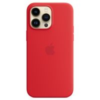 Apple Cover Posteriore in Silicone con MagSafe Apple iPhone 14 Pro Max - Rosso