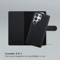 Selencia Libreria rimovibile Olyn con MagSafe Samsung Galaxy S25 Ultra - Nero