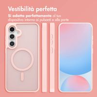 imoshion Cover posteriore Color Guard con MagSafe Samsung Galaxy S24 FE - Rosa chiaro