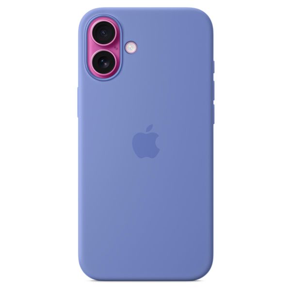 Apple Cover Posteriore in Silicone con MagSafe Apple iPhone 16 Plus - Periwinkle