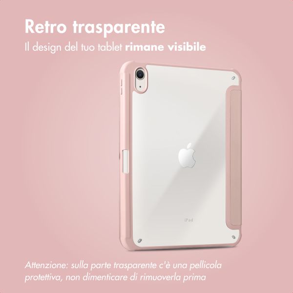 imoshion Cover Origami Apple iPad 11 (2025) 11 pollici A16 / iPad 10 (2022) 10.9 pollici - Rosa