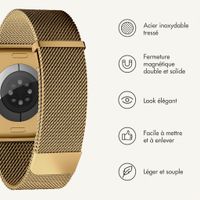 imoshion Milanees magnetisch bandje Apple Watch | 38/40/41/42 mm - Goud