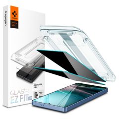 Spigen Vetro temperato privacy GLAStR EZ Fit + Applicatore - confezione da 2 Samsung Galaxy S25 Ultra