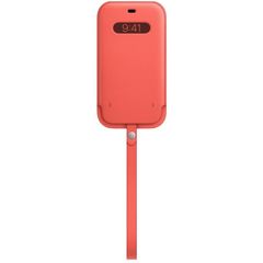 Apple Sleeve in Pelle iPhone 12 Pro Max - Pink Citrus