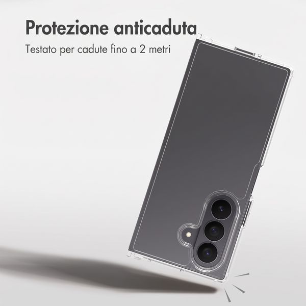 Accezz Cover Posteriore Xtreme ad Alta Protezione Samsung Galaxy Z Fold 8 Ultra - Trasparente