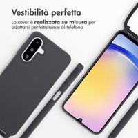 imoshion Cover in Silicone con Cordino Samsung Galaxy A26 - Nero