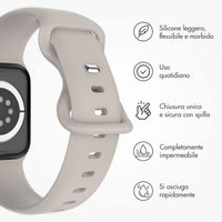 imoshion Cinturino in silicone⁺ Apple Watch | 44/45/46/49 mm - Taglia M/L - Stone