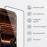 Accezz Protezione schermo in vetro temperato con applicatore - 2-pack Apple iPhone 17 Pro Max
