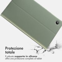 Accezz Cover Tablet Classica Samsung Galaxy Tab A11 Plus - Verde