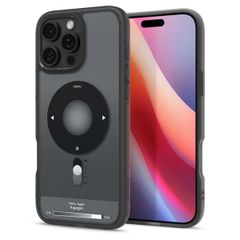 Spigen Cover Posteriore Ultra Ibrida con MagSafe Apple iPhone 16 Pro - Black