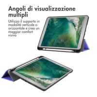 imoshion Cover a libro Trifold Apple iPad 6 (2018) 9.7 pollici / iPad 5 (2017) 9.7 pollici / Air 2 (2014)/Air 1 (2013) - Lilla