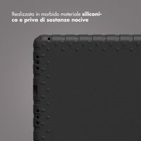 imoshion Cover Posteriore Kidsproof con Maniglia Apple iPad Air 13 pollici (2026) M4 / (2025) M3 / (2024) M2 - Nero