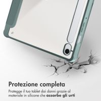 imoshion Cover Origami Samsung Galaxy Tab S9 11.0 pollici / S10 Lite / S10 FE / S9 FE 10.9 pollici - Verde scuro