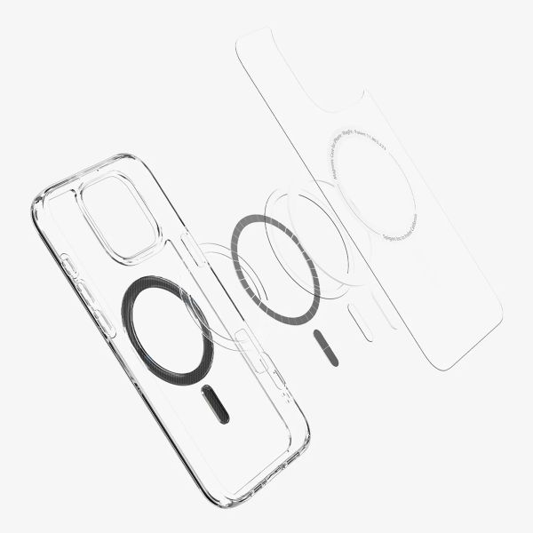 Spigen Cover Posteriore Ultra Ibrida con MagSafe Apple iPhone 16 Pro Max - Carbon Fiber