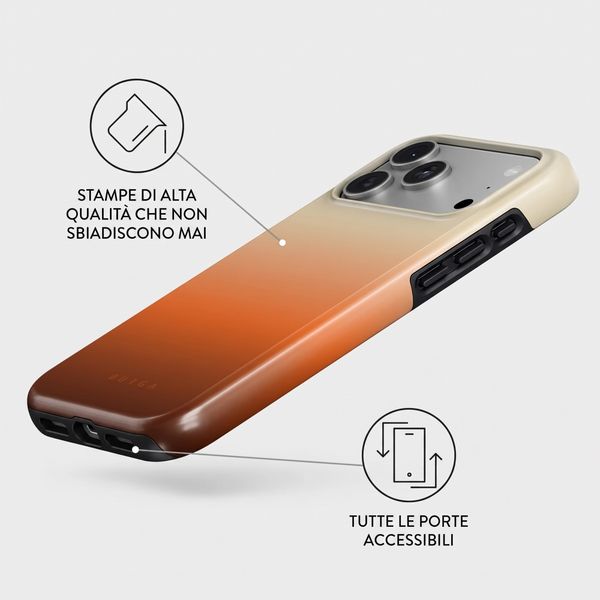 Burga Cover Posteriore Resistente con MagSafe Apple iPhone 17 Pro - Slow Burn